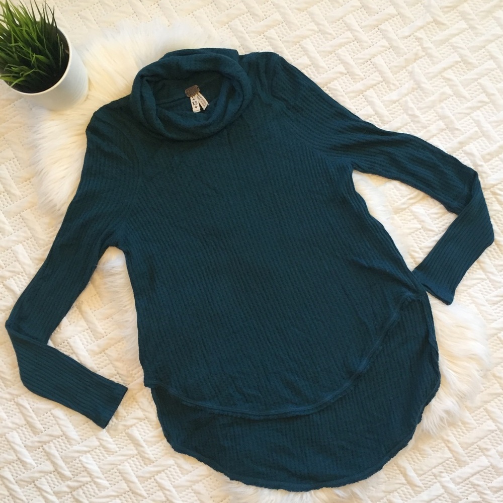 {Free People} We The Free Waffle Knit Sweater